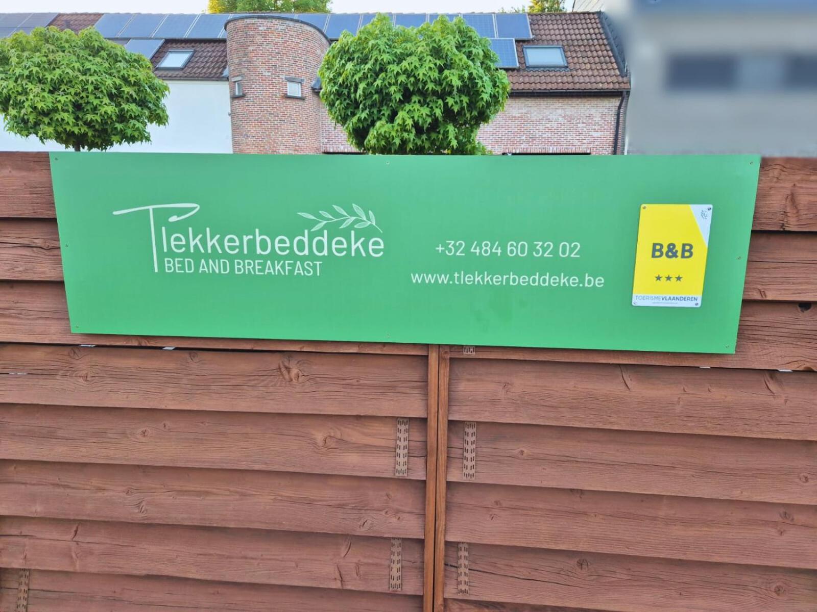 B&B Tlekkerbeddeke Rumst Eksteriør bilde